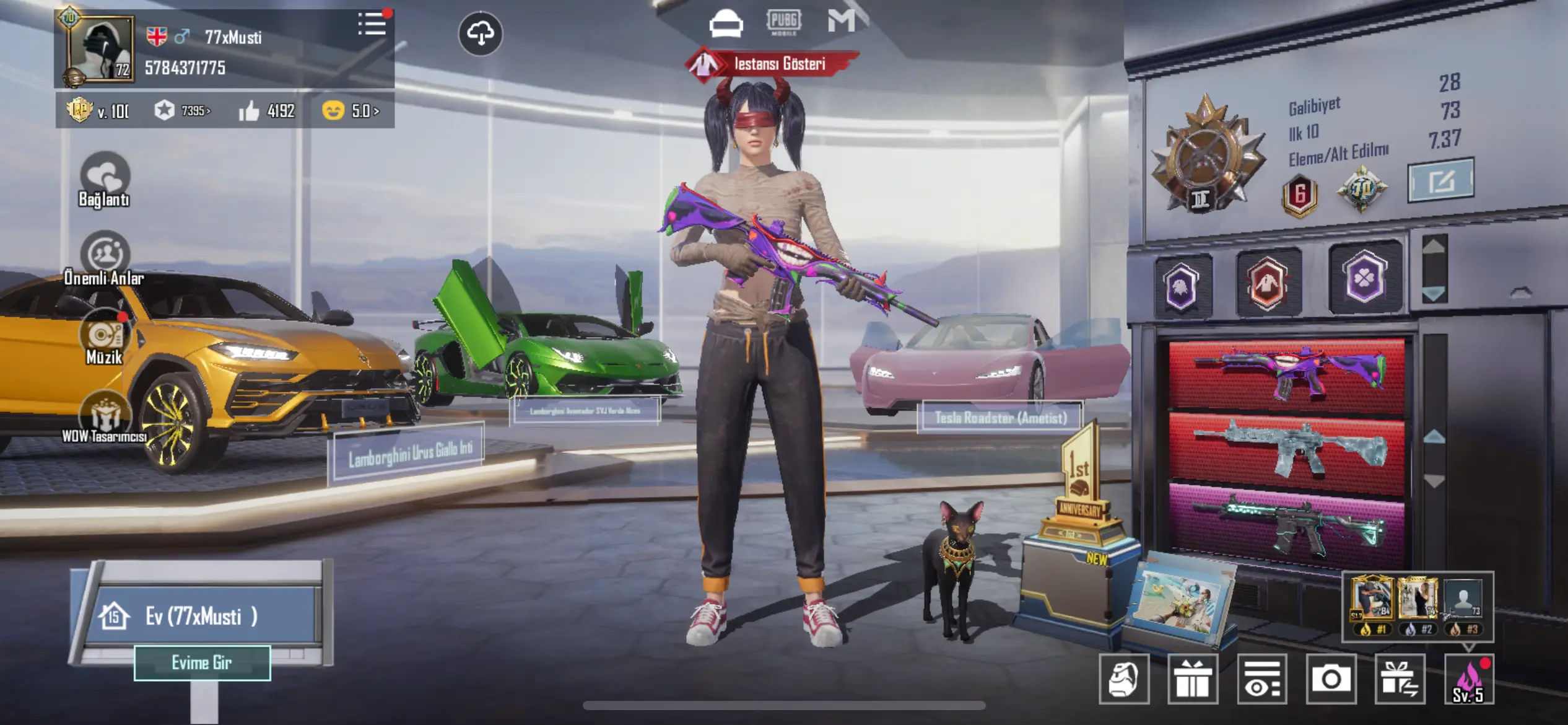PUBG MOBİL HESABI